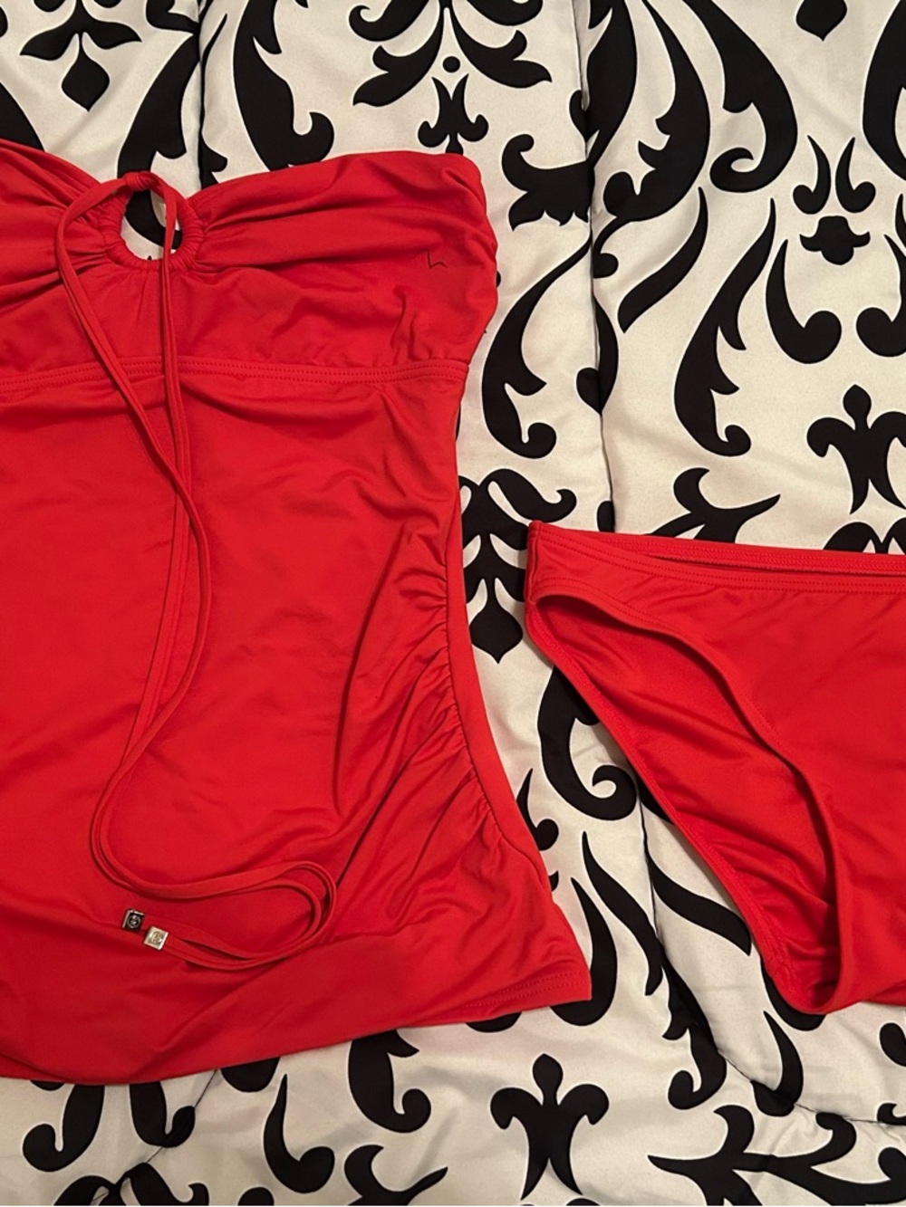 MICHAEL Michael Kors Vibrant Red Swim Set